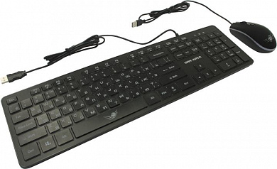 Dialog Gan-Kata KMGK-1707U <Black> (Кл-ра, USB+Мышь 4кн, Roll, USB)