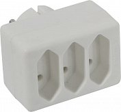 Сетевой разветвитель Buro BU-PS3F-W  (3 розетки)