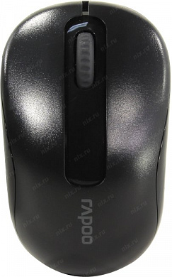 RAPOO Wireless Optical Mouse <M10 Black> USB 3btn+Roll <10925>