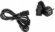 ExeGate PC-1.8P <EP280660RUS> Кабель компьютер - розетка 220V 1.8м Европейский стандарт, Г-образный