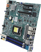 SuperMicro X12STH-LN4F (OEM) LGA1200 <C256> PCI-E VGA 4xGbLAN SATA MicroATX 4DDR4