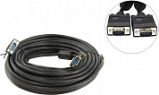 5bites <APC-133-150> Кабель монитор - SVGA card (15M -15M) 15м 2 фильтра