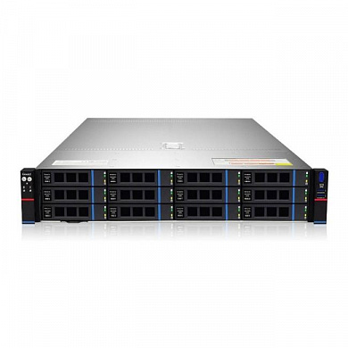 Gooxi 2U SL201-D12R-NV-G3 (LGA4189, C621A, SVGA, 12xHS NVMe/SAS/SATA, 2xGbLAN, 32DDR4 550W HS)