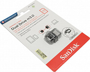 SanDisk Ultra Dual Drive m3.0 <SDDD3-256G-G46> USB3.0/USB micro-B OTG Flash Drive 256Gb (RTL