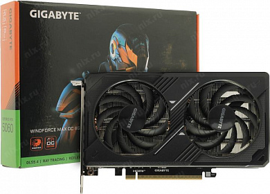 8Gb <PCI-E> GDDR7 GIGABYTE GV-N5060WF2MAX OC-8GD (RTL) HDMI+3xDP <GeForce RTX5060>