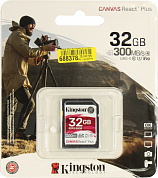 Kingston <SDR2/32GB> SDHC Memory Card 32Gb V90 UHS-II U3 Class10