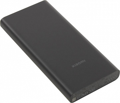Внешний аккумулятор Xiaomi <BHR5460GL Black> Mi 10W Wireless Power Bank (USB/USB C 3A,10000mAh, Qi, Li-Pol)