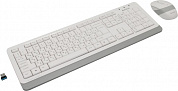 Клавиатура A4Tech Fstyler FG1010 White (Кл-ра, USB, FM+Мышь,4кн, Roll, USB, FM)