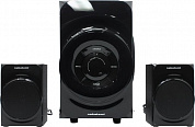 Колонки Nakatomi GS-30 <Black> (2x8W+Subwoofer 12W, дерево, SD, USB, ПДУ, FM)