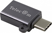 Telecom<TA431M> Переходник USB-С(M) --> USB A(F)