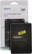 SSD 240 Gb SATA 6Gb/s Apacer AS340X <AP240GAS340XC(-1)> 2.5" 3D TLC