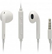 Наушники с микрофоном Hoco M55 White (шнур 1.2м, с регулятором громкости)