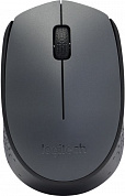 Logitech M170 Grey Wireless Mouse <910-004646> (RTL) USB 3btn+Roll