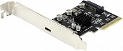 ASIA <ASM3242 USB C PORT> PCI-Ex4, USB-C 1port-ext