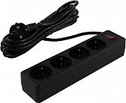 Сетевой фильтр 5bites <SP4B-550> Black <5м> ( 4 розетки )