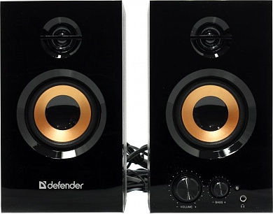 Колонки Defender Aurora S20 (2x10W, дерево) <65419>
