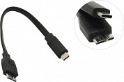 Smartbuy <SBCAB-761K> Кабель-переходник USB-С M --> USB3.1 micro-B 0.2м