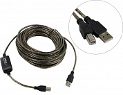 Кабель активный с усилителем USB 2.0 A-->B 10м