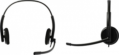 Наушники с микрофоном Creative HS-220 <51EF1070AA000/1> (шнур 2.4м, USB, срегулятором громкости)