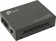TP-LINK <MC100CM> 100Base-TX to 100Base-FX Media Converter (1UTP, 1SC, MM)
