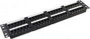 Patch Panel 19" 2U UTP 48 port кат.5e Exegate <EX256753RUS> разъём KRONE&110 (dual IDC)