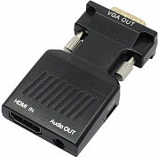 VCOM <CA336A> Адаптер HDMI(F) -> VGA(15M)+audio