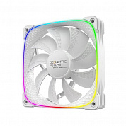 Geometric Future Squama 2503RW Single Pack 1F2503R112011 / 120mm, 2000 RPM, 69.11 CFM, 30.92 dBA, 5V ARGB, White, Rever
