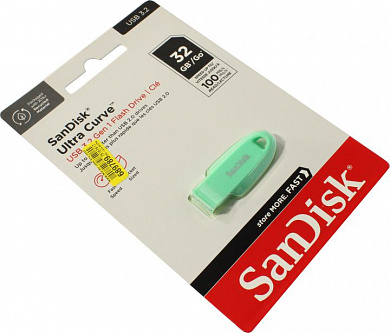 SanDisk Ultra Curve <SDCZ550-032G-G46G> USB3.2 Flash Drive 32Gb(RTL)