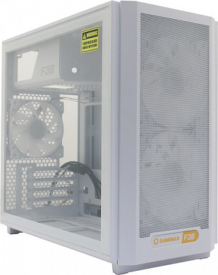 Miditower GameMax <F36 WH> MicroATX без БП
