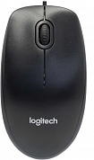 Logitech Mouse M100 Black <910-006652> (RTL) USB 3btn+Roll