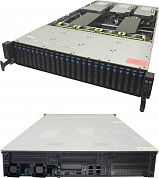 ASUS 2U RS720-E10-RS24U <90SF00Z3-M000T0> (LGA4189,C621A,5xPCI-E,SVGA,24xHS SAS/SATA,2x10GbLAN,32DDR4,1600W HS)