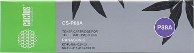 Картридж Cactus CS-P88A для Panasonic KX-FL401/402/403, FLC411/412/413/418