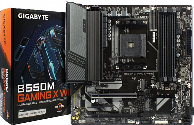 GIGABYTE B550M GAMING X WIFI6 (RTL) AM4 <B550> PCI-E HDMI+DP GbLAN+WiFi+BT SATA MicroATX 4DDR4