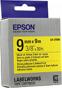 Термотрансферная лента EPSON C53S653005 LK-3YBW (9мм x 9м, Black on Yellow)