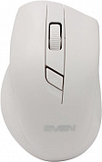 SVEN Wireless Optical Mouse <RX-325 Wireless White> (RTL) USB 4btn+Roll