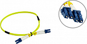 Cabeus <FOP(d)-9-LC-LC-0.5m> Patch cord ВО, LC-LC, LSZH, duplex, SM 9/125 0.5м <7856c>