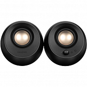 51MF1715AA000 Колонки Creative Pebble X 2.0 черный 30Вт BT портативные