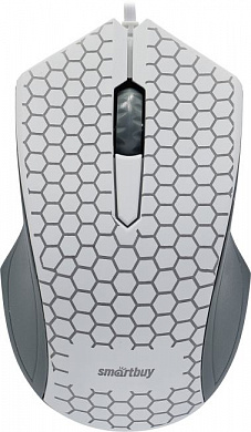 SmartBuy One Optical Mouse <SBM-334-W> (RTL) USB 3btn+Roll