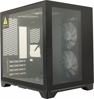 Minitower Powercase Vision Micro Black <CVBM-L4> MicroATX без БП