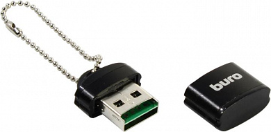 Buro BU-CR-200 Black <1955975> USB2.0 microSDXC Card Reader/Writer