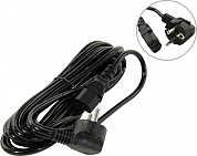 5bites <PC207-50A> Кабель компьютер - розетка 220V 5м Европейский стандарт, Г-образный