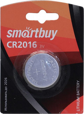 Smartbuy SBBL-2016-1B CR2016 (Li, 3V)