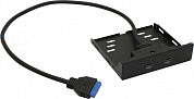 Espada <Eu2tyC> 2xUSB-C Front Panel (крепление на лицевую панель корпуса 3.5")