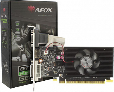 1Gb <PCI-E> DDR3 AFOX AF710-1024D3L8 (RTL) D-Sub+DVI+HDMI <GeForce GT710>