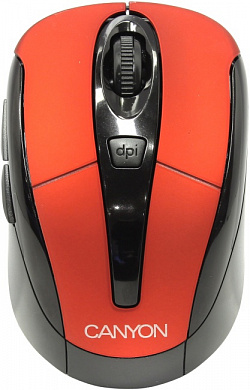 CANYON Wireless Optical Mouse <CNR-MSOW06R> (RTL) USB  6btn+Roll