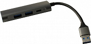 Orient <CU-324> Кабель-адаптер USB3.0 -> USB3.0+2xUSB2.0+USB-C