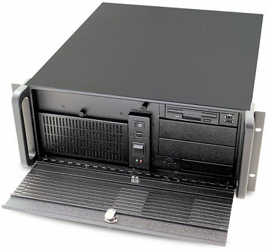 Server Case AIC RMC-4S <XE1-4S000-01/05> Black E-ATX без БП 4U RM