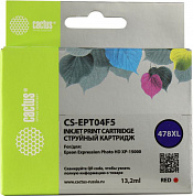 Картридж Cactus CS-EPT04F5 Red для Epson Expression Photo HD XP-15000