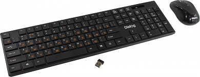 Dialog Pointer KMROP-4030U <Black> (Кл-ра,USB,FM+Мышь 6кн,Roll,USB,FM)
