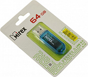 Mirex Elf Blue <13600-FM3BEF64> USB3.0 Flash Drive 64Gb (RTL)
